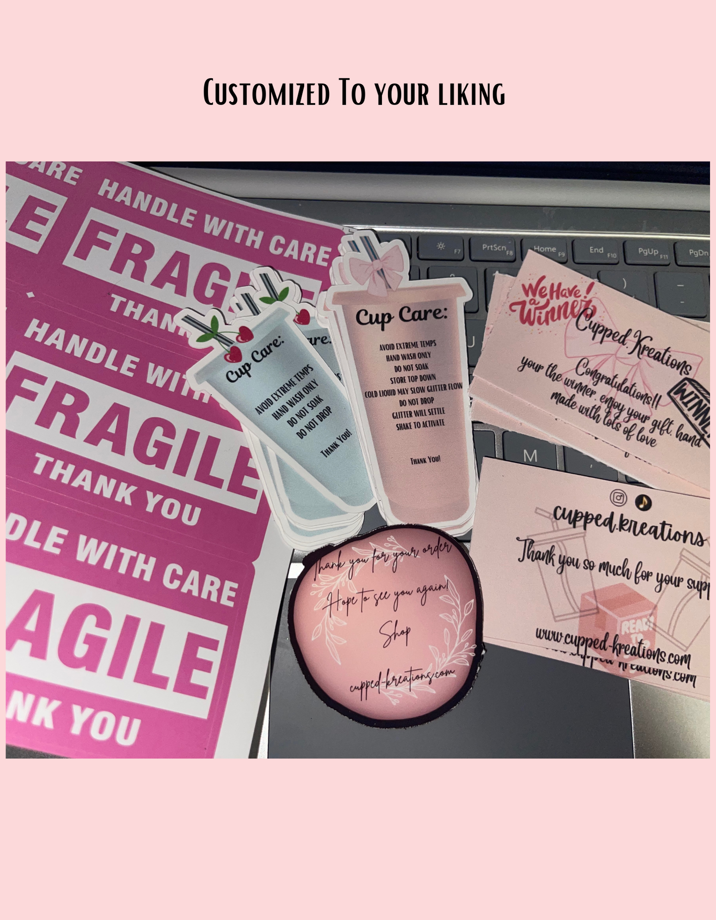 Custom Stickers - Business Necessities