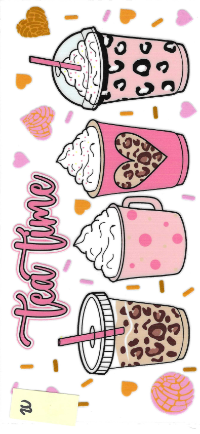 Cup wraps - Coffee/Concha Designs